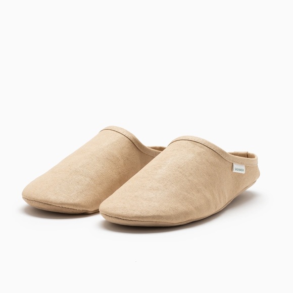 *READ SIZING*Sasawashi Room Shoes in CAMEL - Picture 7 of 9